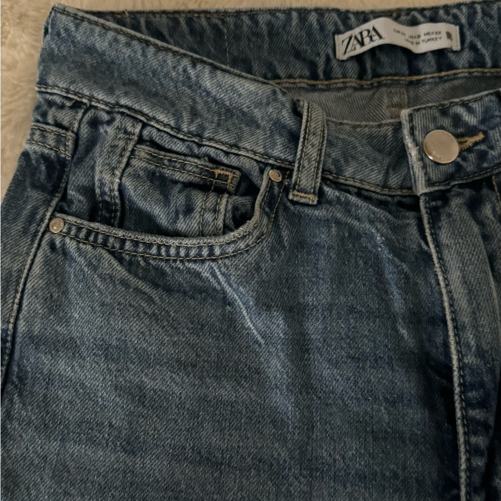 Zara Men's Denim Jeans in Classic Blue
